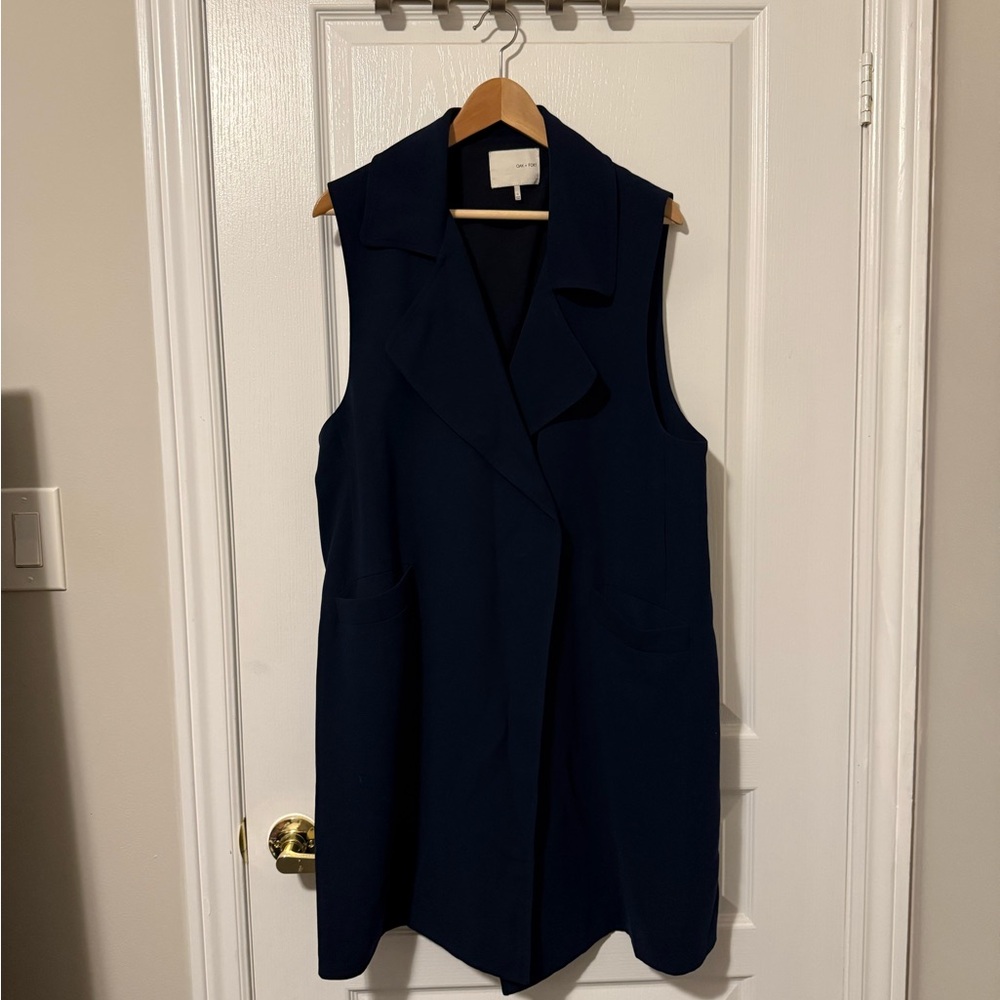 OAK+FORT VEST JACKET